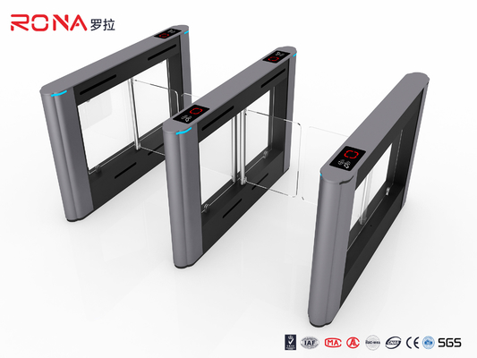 comprar Control de acceso multicolor del edificio de oficinas de la puerta de la barrera del oscilación 24V del estallido online manufacture