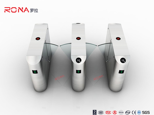 comprar Torniquete de la puerta de la barrera de la aleta de la solución de la entrada para controlar sitios del acceso con AC220V 70W online manufacture