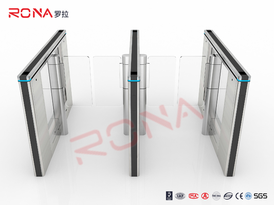 comprar Torniquete automático de la puerta de velocidad del control de acceso 6 pares del sensor con el motor servo sin cepillo online manufacture