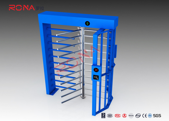 comprar El lector de tarjetas del RFID Full Height Turnstile toma las huellas dactilares la puerta de acero inoxidable del torniquete de la seguridad online manufacture