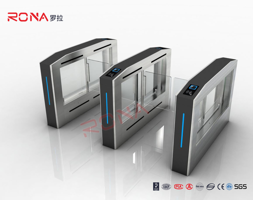 comprar Puerta de barrera de oscilación automática RFID con brazo inteligente, control de acceso giratorio online manufacture