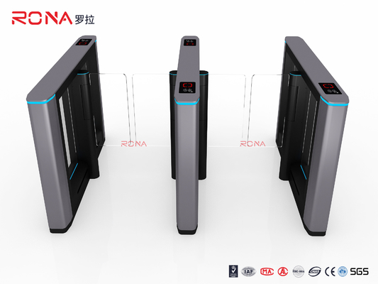comprar Acero inoxidable bi - giroscopio de puerta de velocidad direccional con sistema de venta de boletos de huellas dactilares online manufacture