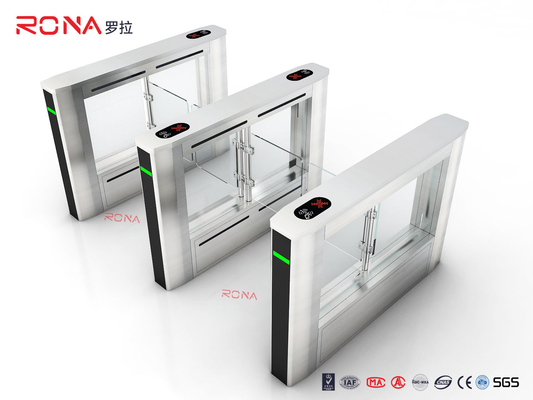 comprar TCP / IP Seguridad Puerta de bloqueo eléctrico Swing Puerta de barrera peatonal estilo de giro Vidrio de vía rápida online manufacture