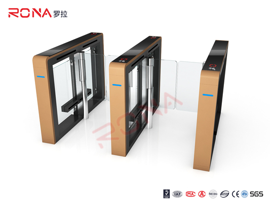 comprar TCP / IP Seguridad Puerta de bloqueo eléctrico Swing Puerta de barrera peatonal estilo de giro Vidrio de vía rápida online manufacture