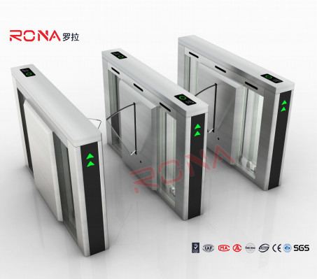 comprar Barrera de huellas dactilares Flap Turnstile Seguridad de media altura 304 de acero inoxidable online manufacture
