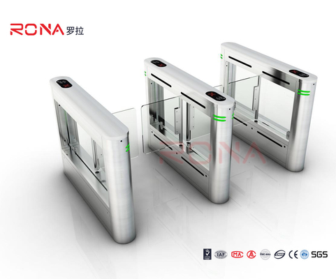comprar Escaneo facial Puerta de barrera peatonal giratorio giratorio puerta automática solución de entrada en la mansión online manufacture