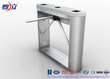 comprar Solución peatonal de la puerta del torniquete del acero inoxidable 304 para el lector de huella dactilar/el lector de la cara online manufacture