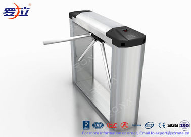comprar Torniquete vertical semi automático del trípode, marco de acero inoxidable de las puertas de seguridad del torniquete online manufacture
