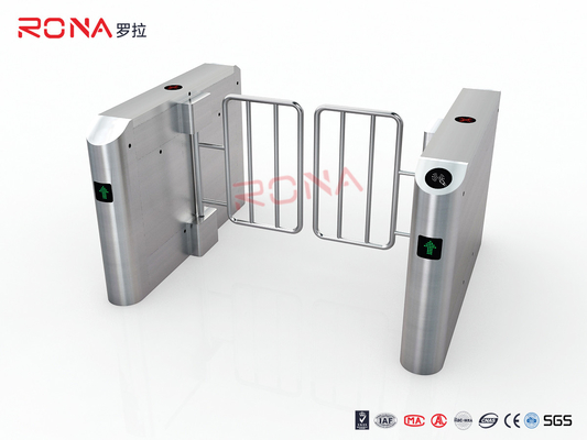 comprar Puerta de barrera automática de 3 carriles con colector de tarjetas para control de acceso biométrico online manufacture