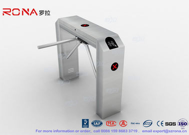 comprar Vivienda de acero inoxidable semi automática del control de acceso de la seguridad de la puerta del torniquete del trípode 304 online manufacture