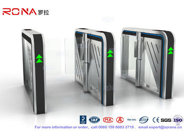 comprar El CE aprobó el sistema de lujo del control de acceso de la puerta de velocidad para el edificio de oficinas con el acero inoxidable 304 online manufacture