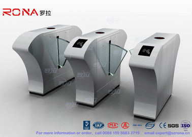 comprar Torniquete bidireccional hasta la cintura de la barrera de la aleta del interfaz de la puerta RFID de la barrera de la aleta del aeropuerto online manufacture