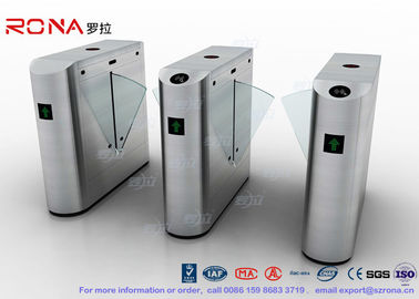 comprar Medios torniquetes de la altura de la aleta de acrílico retractable RS485 para el acceso peatonal online manufacture