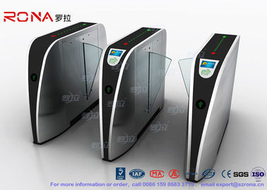comprar Puerta eléctrica estándar SS de la barrera de la aleta de los sistemas de la entrada del torniquete del control de acceso de alta velocidad online manufacture