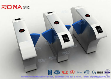 comprar Torniquete bidireccional de la media de la altura de la puerta de la barrera de la aleta del acero inoxidable de los torniquetes de la aleta puerta azul de acrílico de la barrera online manufacture