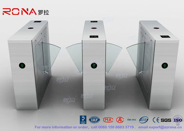 comprar Puerta retractable de la barrera de la aleta de la seguridad del oscilación de la puerta de la barrera del torniquete del acero inoxidable online manufacture