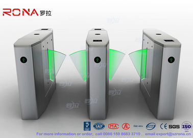 comprar Torniquetes automáticos de la aleta del acero inoxidable de la puerta resistente de la barrera para la instalación pública online manufacture