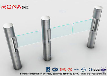 comprar Puerta automática inteligente de la barrera del oscilación con el mecanismo de la aleación de aluminio con la gente que cuenta sistemas online manufacture