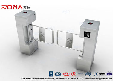 comprar Control de acceso de la puerta 600m m de la barrera de la aleta del oscilación de la puerta de la barrera del oscilación de la identificación de la CA 220V IC para el torniquete magnético online manufacture