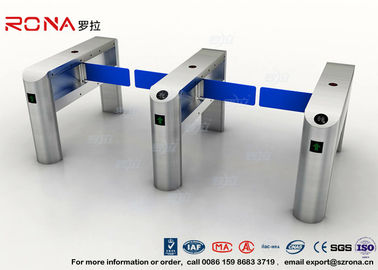 comprar Vidrio peatonal de Turnstyle Fastlane de la puerta de la barrera del electro de cerradura de la seguridad del TCP/IP oscilación de la puerta online manufacture