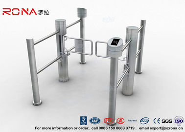 comprar Acero inoxidable biométrico del oscilación de la barrera de la puerta de la base de alta velocidad del doble para el centro de aptitud online manufacture