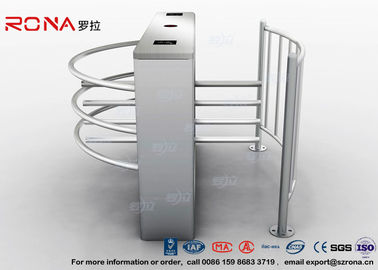 comprar Control de acceso semi automático AC220V de la tarjeta de la entrada IC/ID de los torniquetes de la altura de la cintura online manufacture