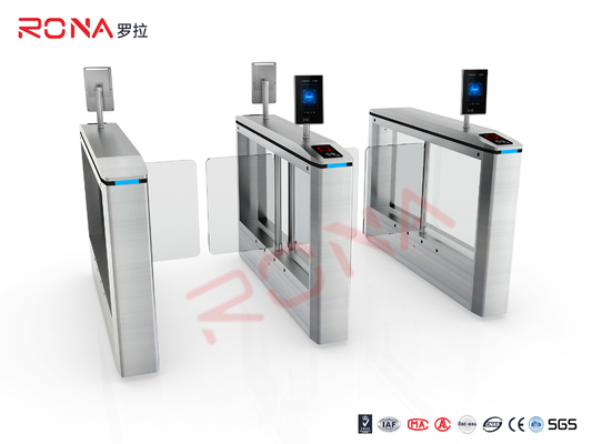 comprar Seguridad Control de acceso peatonal Puerta giratoria con reconocimiento facial con 6 pares de sensores online manufacture