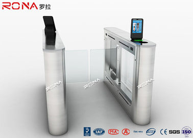 comprar Sistema anticolisión del lector de la cara del motor del cepillo de DC 24 V del torniquete de la puerta de la barrera de la entrada online manufacture