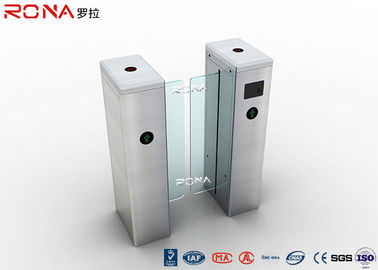 comprar Ahorro de espacio de cristal moderado puerta de desplazamiento del torniquete de la barrera de la seguridad automática online manufacture