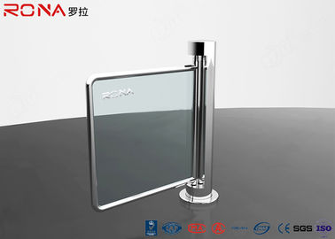 comprar Pilar redondo solo poste del metal mecánico dual del torniquete de la puerta de oscilación de la entrada del supermercado online manufacture