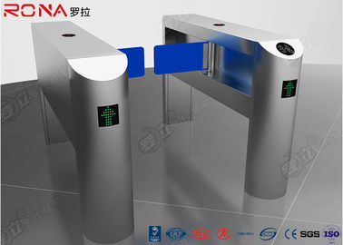 comprar Solo medio torniquete de la altura de poste, puerta peatonal del torniquete con el lector de tarjetas online manufacture