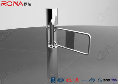 comprar Torniquete peatonal de la puerta de oscilación de la seguridad del control de acceso con el brazo de cristal/de acrílico online manufacture