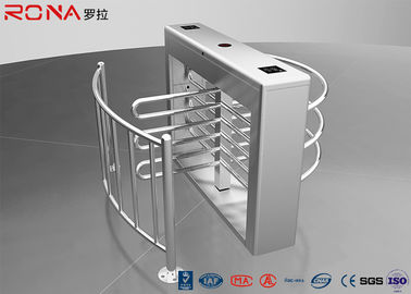 comprar Control de acceso peatonal de la entrada RIFD de los torniquetes de la altura de la cintura de la barrera del oscilación online manufacture