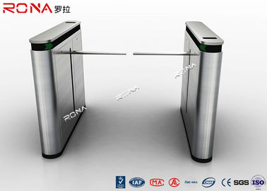 comprar Acero inoxidable de la puerta 304 del torniquete del brazo del descenso del centro comercial 2 lectores Windows del RFID online manufacture