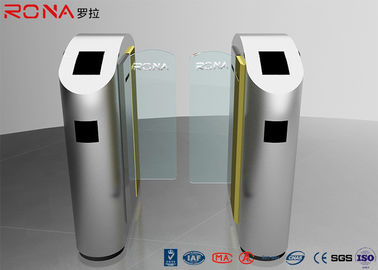 comprar Tipo de desplazamiento automático color modificado para requisitos particulares vidrio moderado de la puerta de la barrera del torniquete de la seguridad online manufacture