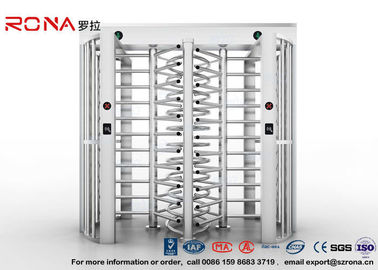 comprar Superficie anti de las huellas dactilares de la altura del torniquete del control de acceso de la puerta completa robusta de la barrera online manufacture