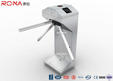 comprar Puerta peatonal del torniquete del trípode, tarjeta/medio control de acceso del torniquete de la altura de la huella dactilar online manufacture
