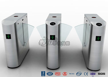 comprar Torniquetes contrarios de acrílico DC24V del control de la aleta de la puerta electrónica peatonal de la barrera online manufacture