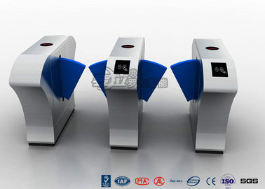 comprar Anchura retractable inteligente de los torniquetes 550m m del acceso controlado de la puerta de la barrera de la aleta online manufacture