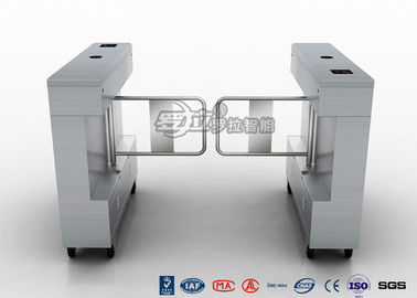 comprar El torniquete de la puerta de oscilación del control de acceso controló de acrílico/moderó el material del brazo de cristal online manufacture