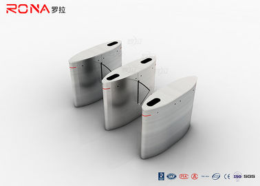 comprar Sistema peatonal automático del control de acceso de la puerta de la barrera de la aleta del acero inoxidable 304 online manufacture