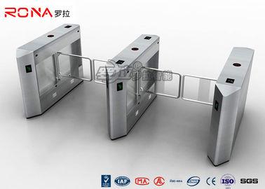 comprar DC24V cepillan el torniquete eléctrico biométrico del control de acceso de la puerta 20W RS485 de la barrera del oscilación online manufacture