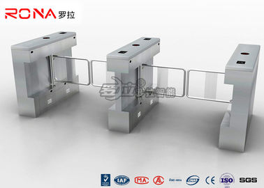 comprar Control de acceso impermeable del torniquete SUS304 de la puerta de oscilación birlando la tarjeta RFID online manufacture
