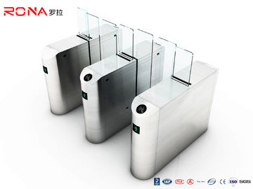 comprar Seguridad electrónica que resbala al lector de tarjetas material lleno de la altura SUS304 RFID de la puerta del torniquete online manufacture