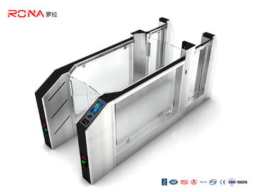 comprar Torniquete RS232 SS de la puerta de velocidad del aeropuerto con el sistema facial de la huella dactilar del reconocimiento online manufacture