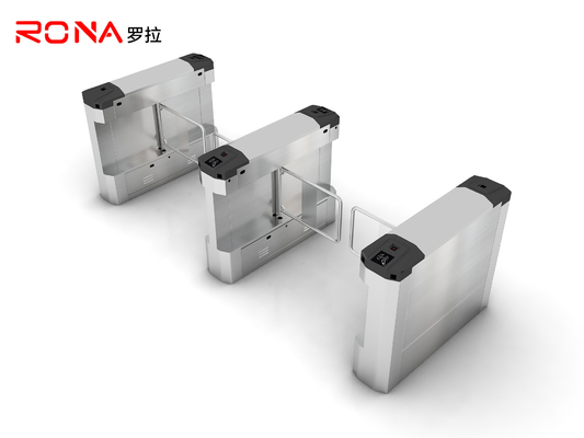 comprar Puerta impermeable inoxidable del torniquete de la barrera del oscilación con el control de acceso online manufacture
