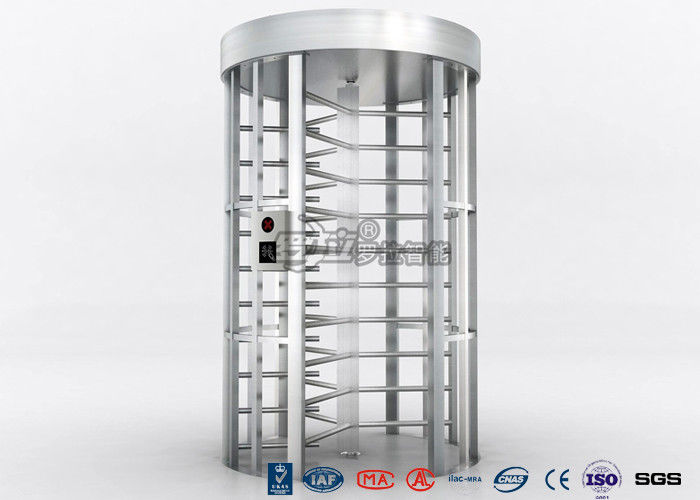 Puerta rotatoria peatonal de la alta seguridad completa del torniquete del reconocimiento de cara al aire libre