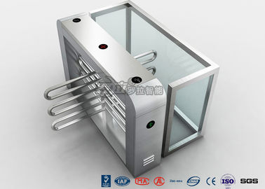 Anti doble - torniquetes AC220V de la altura de la cintura del recortes con el motor del conductor del escalonamiento