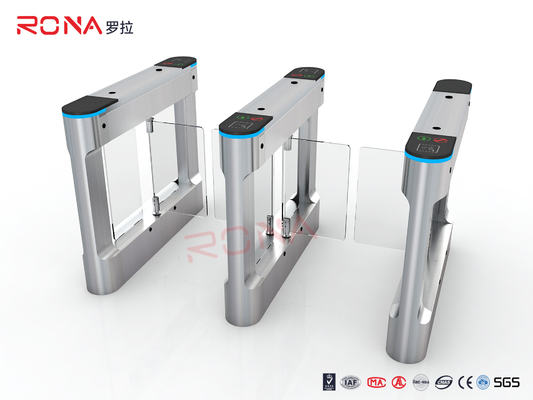 Puerta de seguridad para peatones Puerta de seguridad para visitantes Control de acceso para edificios de oficinas con aprobación CE