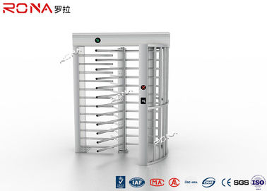 Artículo lleno del torniquete de la altura del control de acceso con la tarjeta del RFID/el lector de huella dactilar